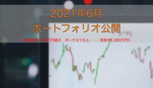 2021年6月ポートフォリオ公開